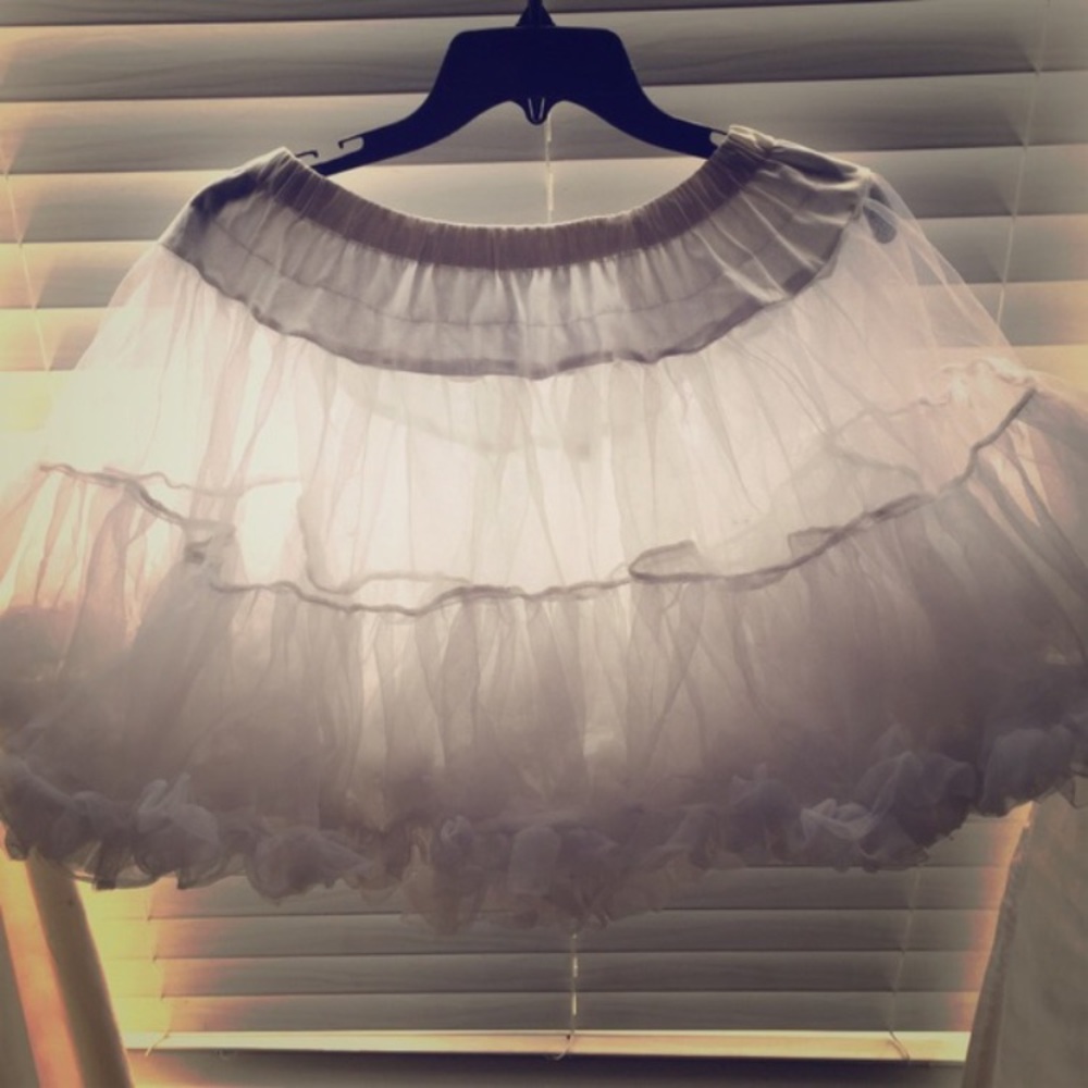 Double layer petticoat